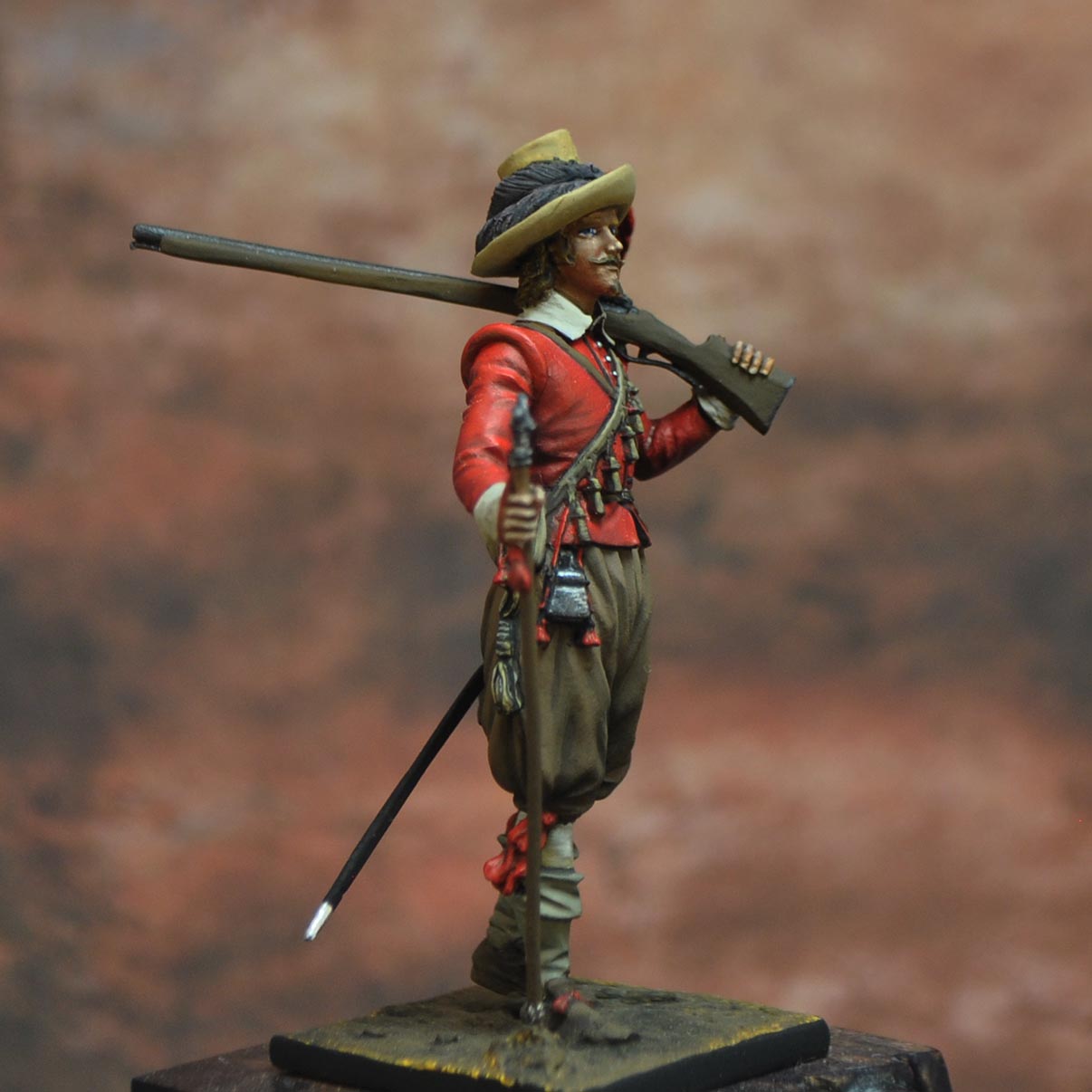 Art Girona Mousquetaire Espagnol 1618 figurine à peindre