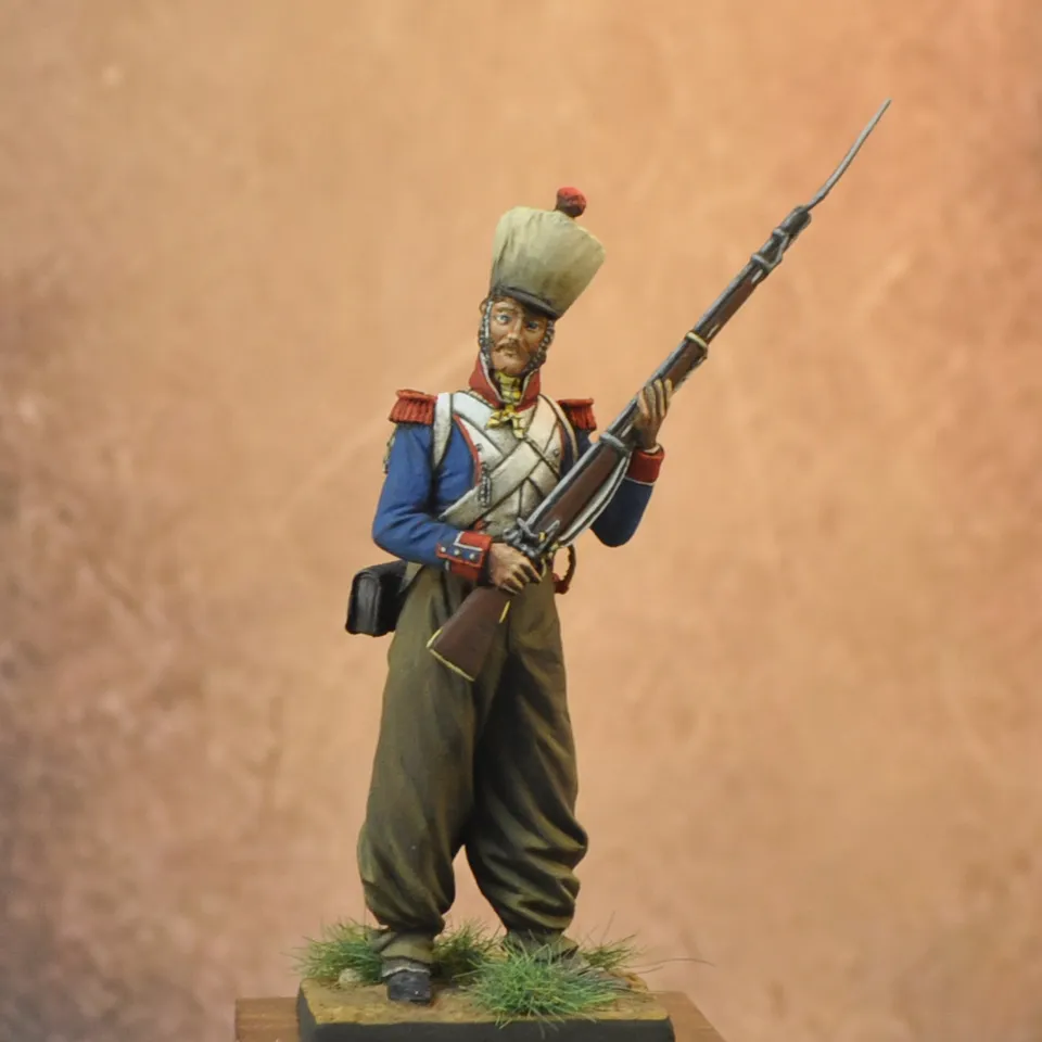 Art Girona General Serie Voltigeur de ligne 1812 figurine 54mm