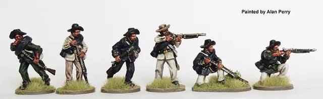 Perry Triple Alliance TA 43 Caçadores brésiliens figurines