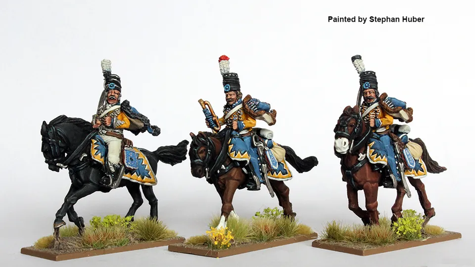 Perry Miniatures Napoleonic EP28 hussards mirliton figurines 28mm
