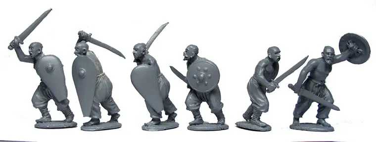 Perry Miniatures Crusades MA24 figurines épéistes azerbaïdjanais