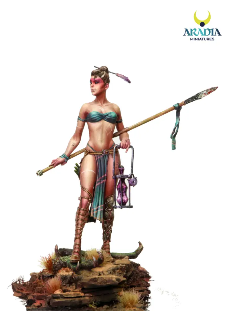 Aradia Classic Fantasy Aelania figurine résine 32mm