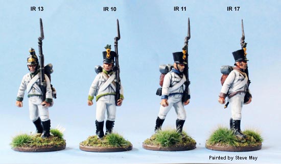 Perry Miniatures AN 40 infanterie autrichienne maquette 48 figurines