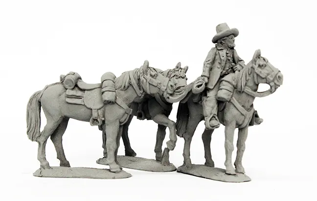Perry American Civil War ACW119 garde chevaux confédéré 28mm
