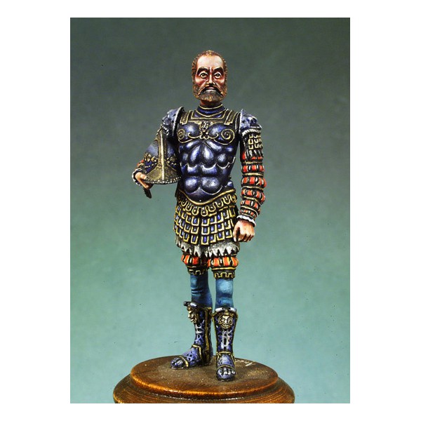 Art Girona Miniatures Carlos V armadura romano figurine