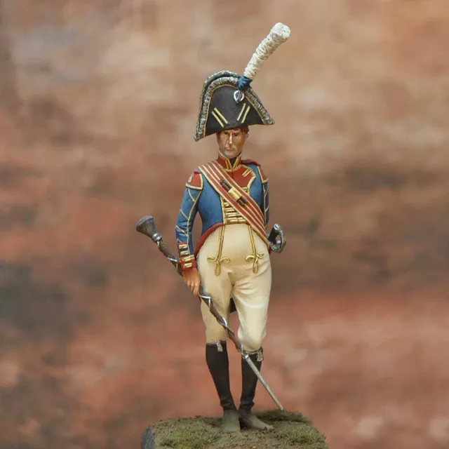 Art Girona Napoleonic Drum Major Bavière figurine 54mm 1808