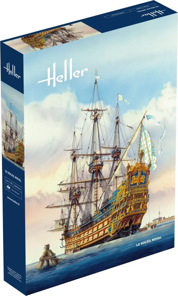 Heller Historical Collection Soleil Royal 1/100 maquette bateau