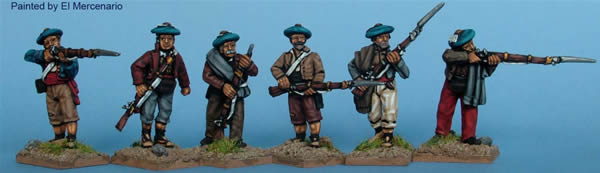 Perry Miniatures CAT25 figurines volontaires bonnet basque 28mm
