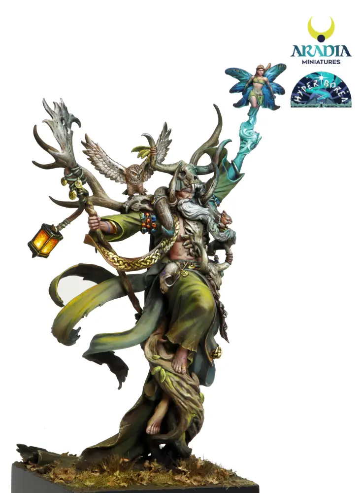 Aradia Minis Hyperborea Finegas figurine guerrier barbare