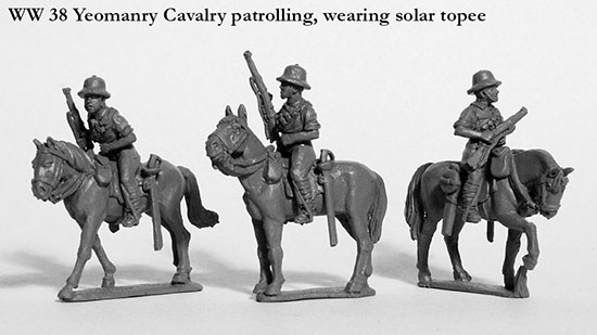Perry Miniatures World War 2 WW38 Yeomanry Cavalry figurines patrouille