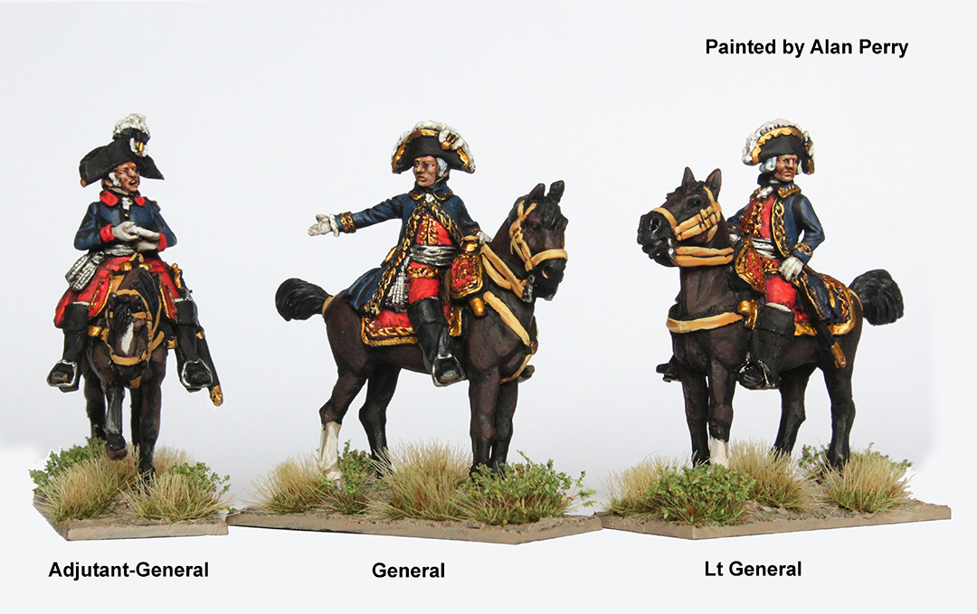 Perry Miniatures Napoleonic SAX 35 figurines état-major saxon
