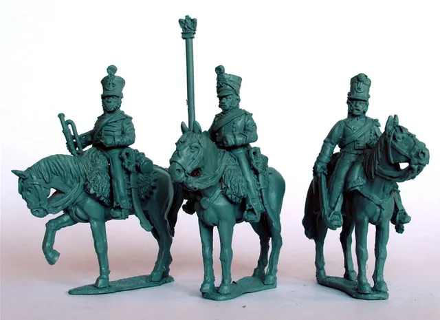 Perry Miniatures FN56 chasseurs à cheval commandement figurine