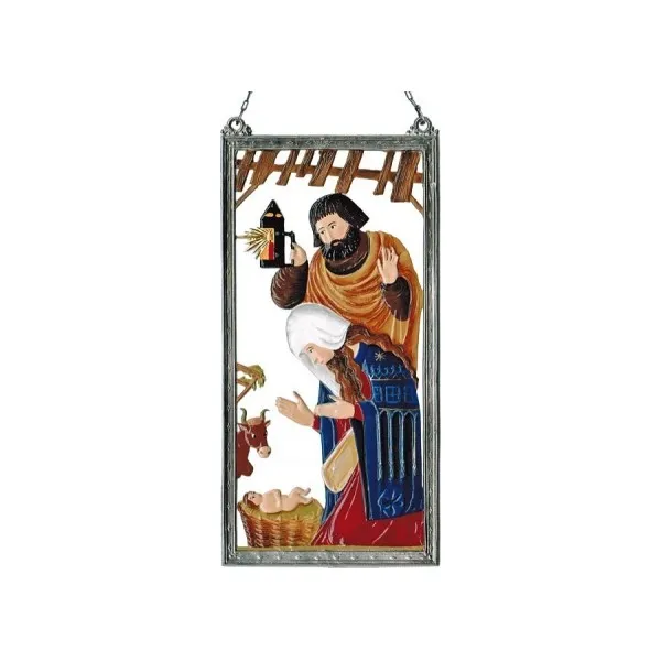 Art Girona Bases Window Nativity décor fenêtre crèche
