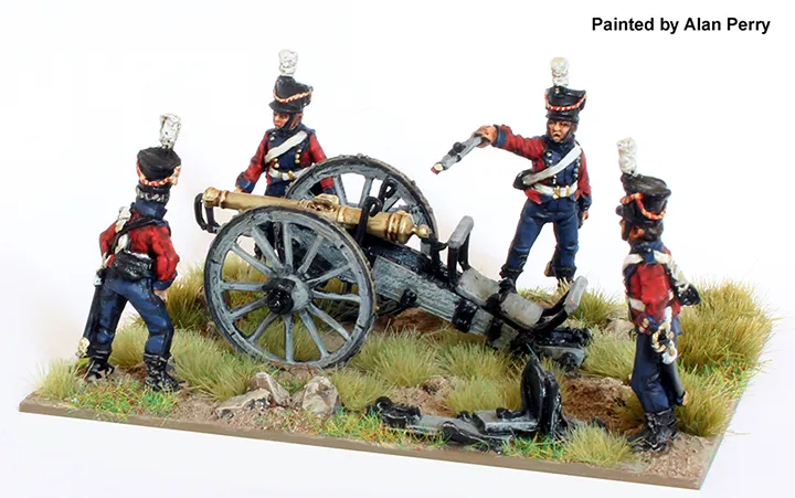 Perry Miniatures Napoleonic DAN 41 artillerie figurines 28mm