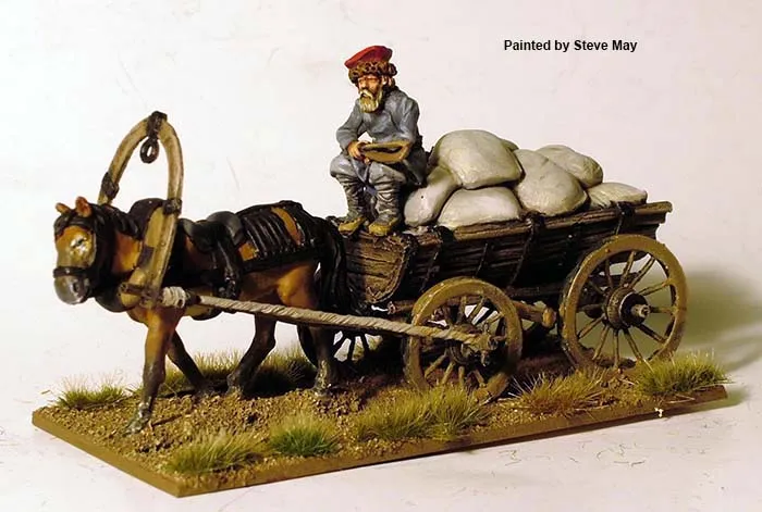 Perry Miniatures Napoleonic RN34 chariot paysan figurines 28mm