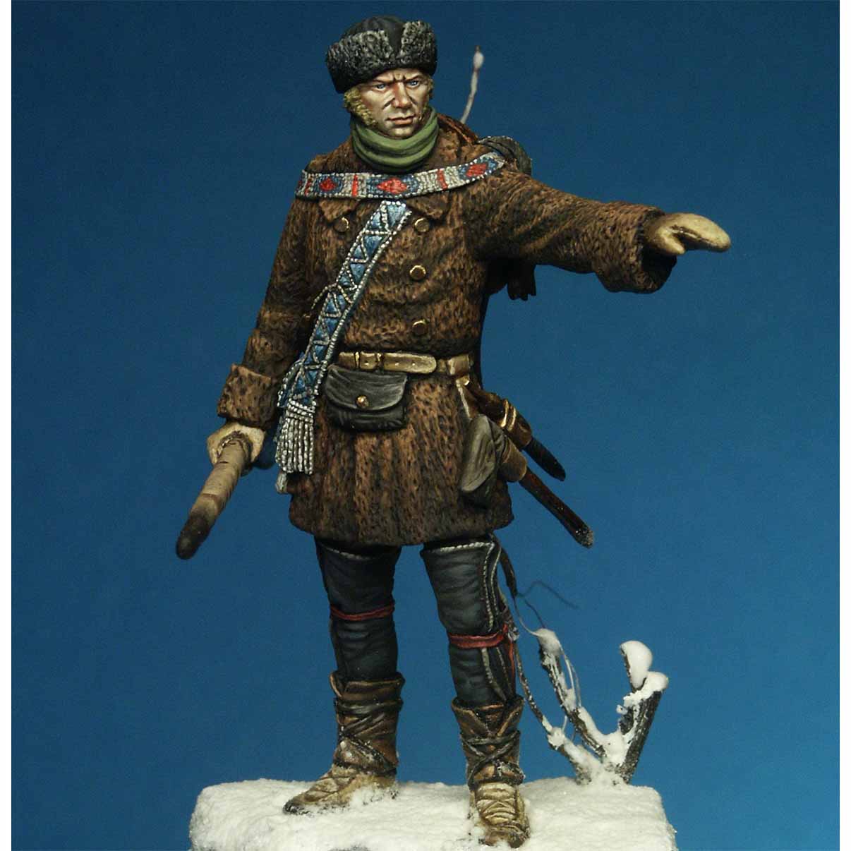 ART GIRONA Miniatures Henry Bouquet’s Scout Ranger figurine 54mm métal