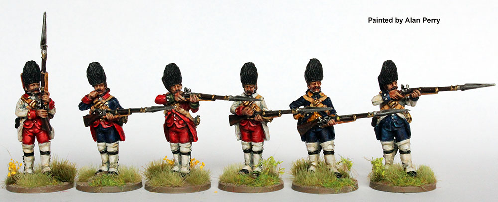 Perry AW 204 figurines grenadiers espagnols firing line 28mm