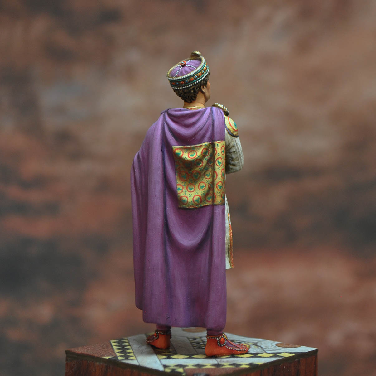 ART GIRONA Serie Historical Justinian figurine 54mm byzantin
