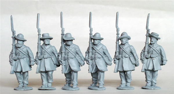 Perry Miniatures American Civil War ACW36 figurines infanterie confédérée