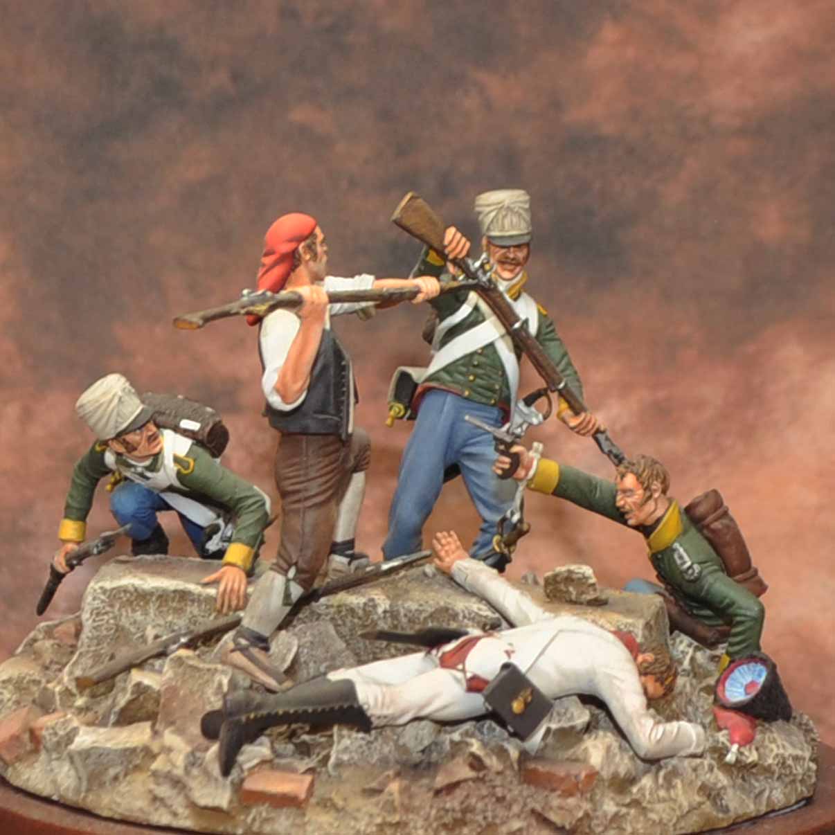 ART GIRONA Napoleonic El gran dia de Girona 1808 maquette