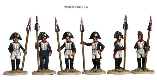 Perry Napoleonic FN 150 figurines garde Paris 1814 piquiers