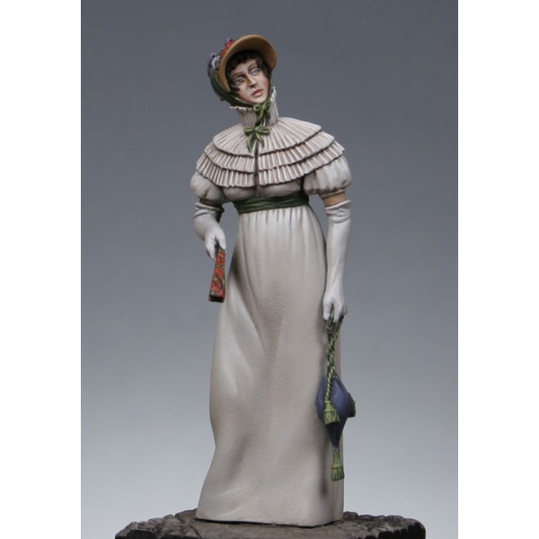 Art Girona Miniatures Bourgeoise 1er Empire figurine 54mm