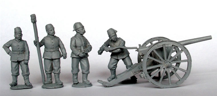 Perry Miniatures Sudan SB52 canon Krupp figurines égyptiens