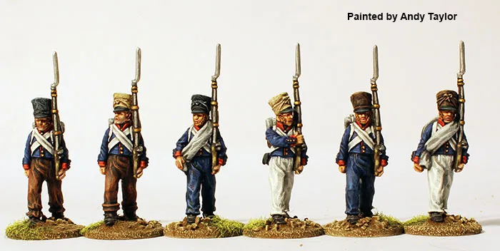 Perry Miniatures Napoleonic NCR 14 infanterie Saxe-Gotha figurines 28mm