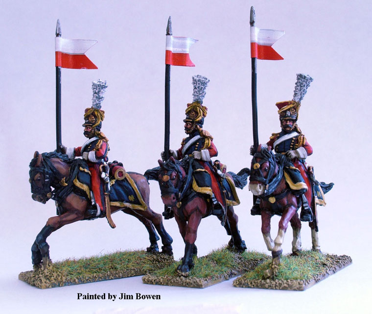 Perry Miniatures Napoléon FN123 Lanciers rouges figurines 28mm