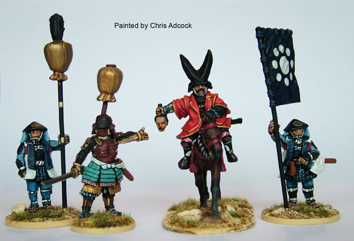Perry Miniatures Samurai SAM65 Nanbu Nobunao figurines 28mm