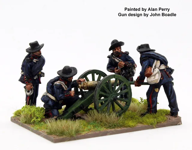 Perry Triple Alliance TA45 artillerie brésilienne canon montagne