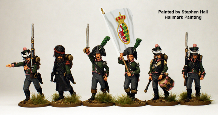 Perry Miniatures Napoleonic NCR 24 figurines commandement Anhalt 28mm