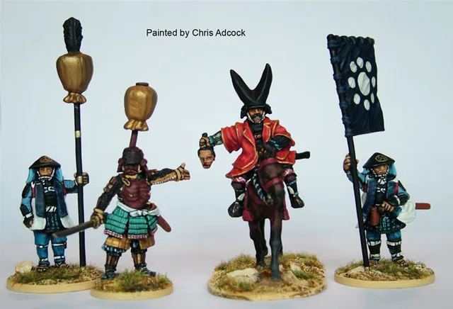 Perry Miniatures Samurai SAM65 Nanbu Nobunao figurines 28mm