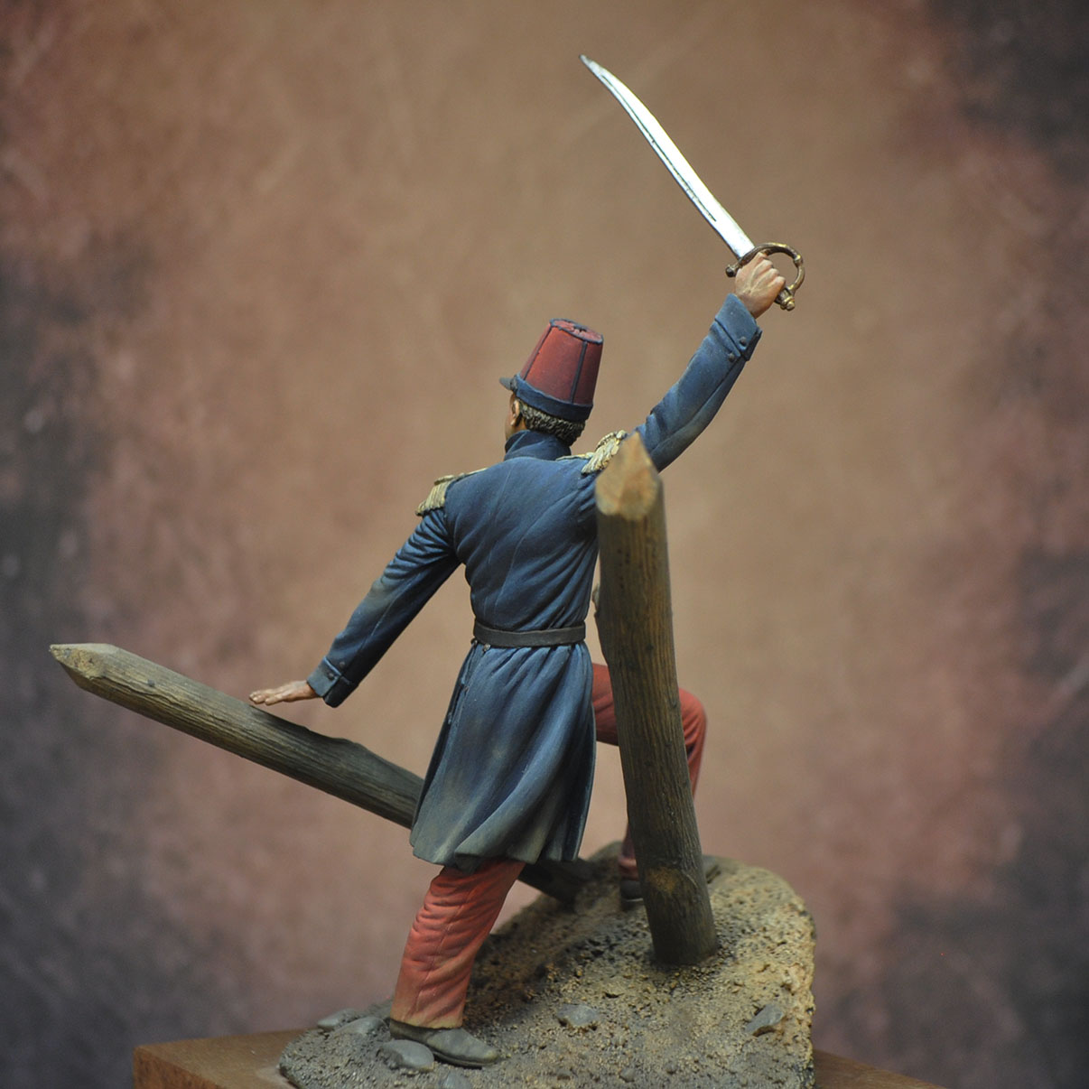 ART GIRONA 70mm Officier Légion Étrangère Juin 1837 figurine 70mm