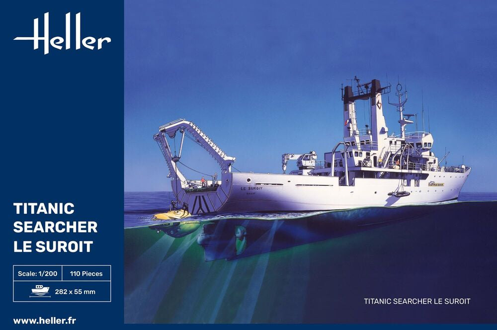 Heller Titanic Searcher Le Suroît 1/200 maquette bateau recherche