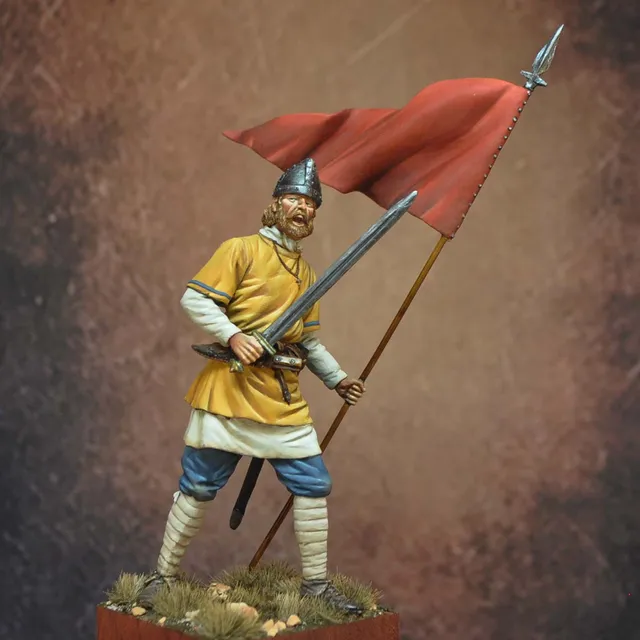 Art Girona 70mm Porte-étendard du Cid XIe figurine