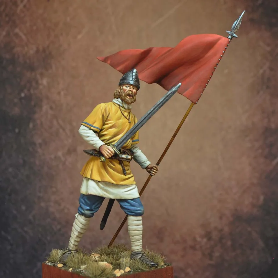 Art Girona 70mm Porte-étendard du Cid XIe figurine