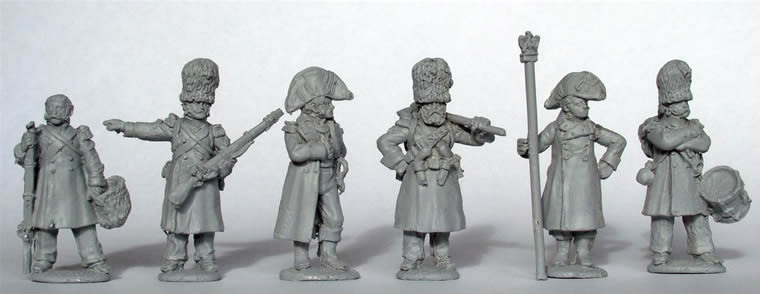 Perry Miniatures Napoleonic FN91 chasseurs garde figurines 28mm
