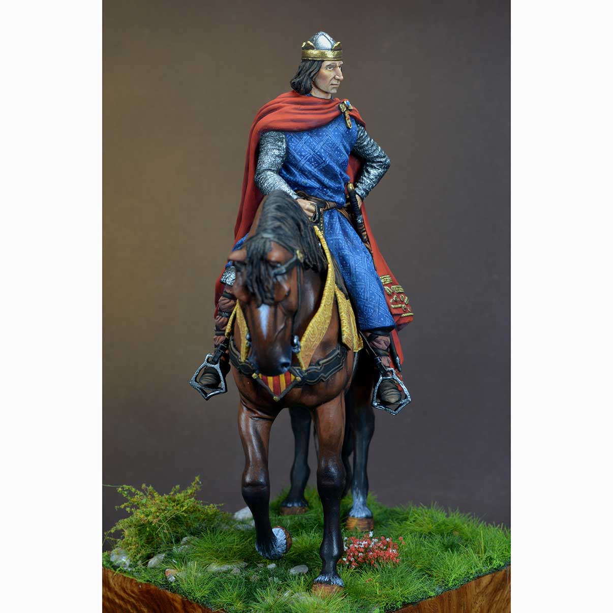 ART GIRONA 70mm Ramon Berenguer III figurine chevalier
