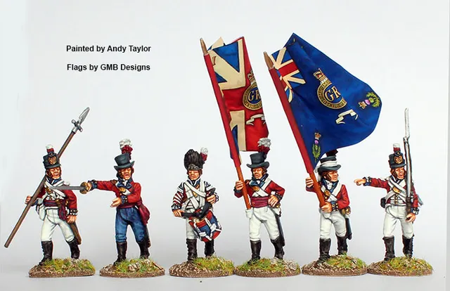 Perry Miniatures BH 77 commandement infanterie figurines Egypte
