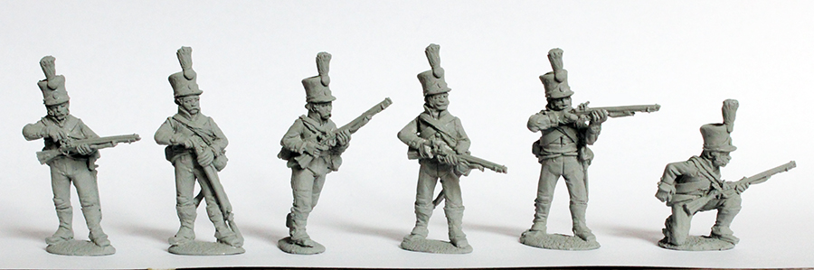Perry Miniatures Napoleonic SWED 14 figurines jägers Nyland