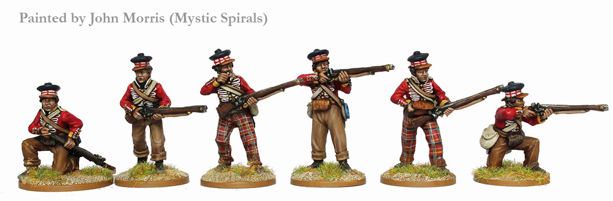 Perry Miniatures Cape Frontier Wars CFB 2 figurines Highlanders 28mm