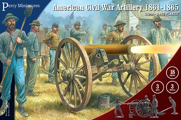 Perry Miniatures ACW 90 artillerie guerre civile figurines boîte
