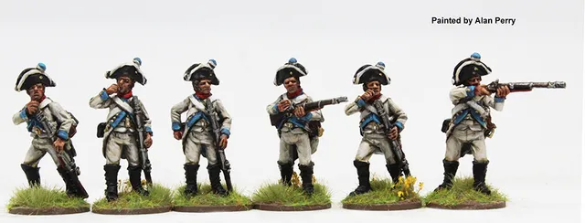 Perry Miniatures Napoleonic SAX 5 Schützen figurines 28mm métal
