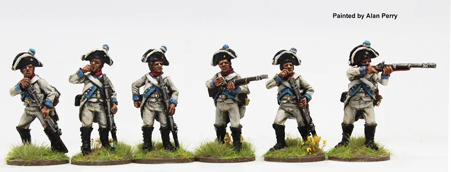 Perry Miniatures Napoleonic SAX 5 Schützen figurines 28mm métal