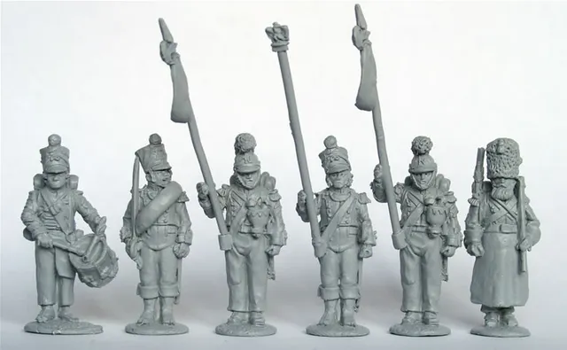 Perry Miniatures Napoleonic FN77 commandement ligne figurines 28mm