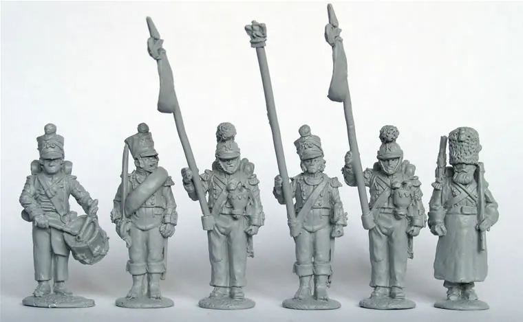 Perry Miniatures Napoleonic FN77 commandement ligne figurines 28mm
