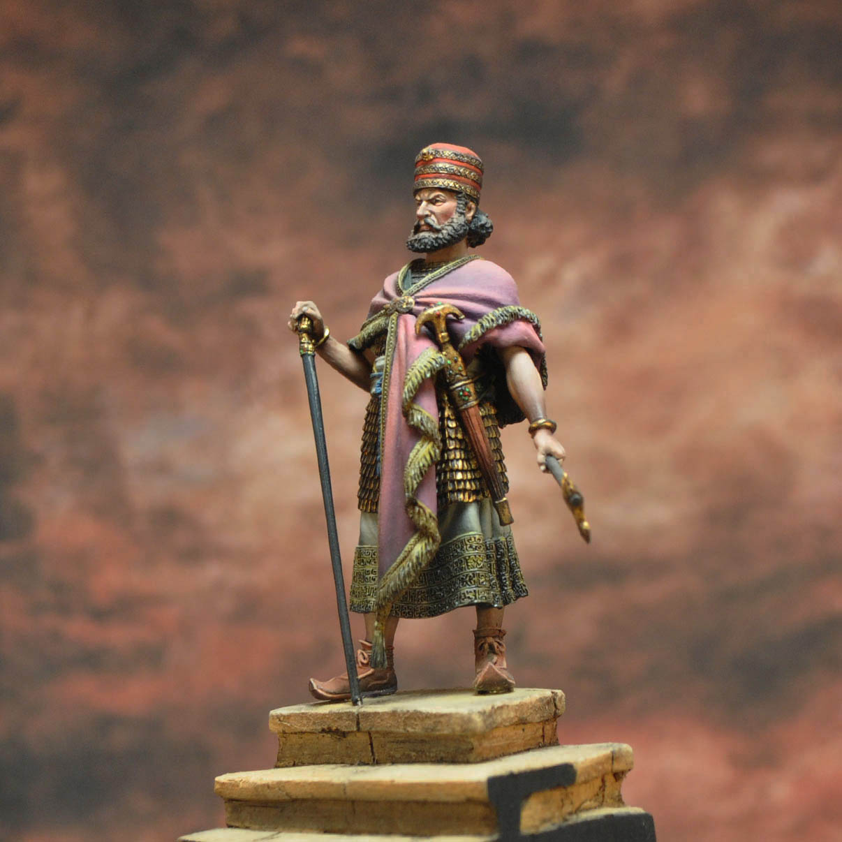 Art Girona Serie Historical Muwattalis figurine Qadesh 54 mm
