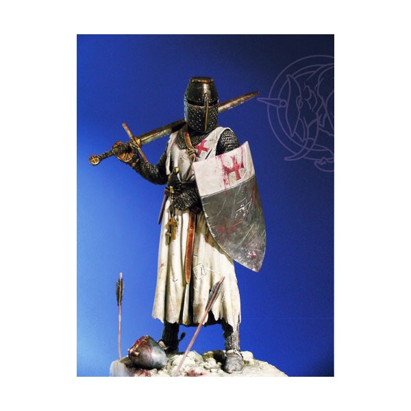 ART GIRONA Miniatures Templar Knight figurine templier médiéval