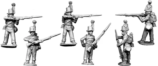 Perry Miniatures Napoleonic NBK16 figurines infanterie légère